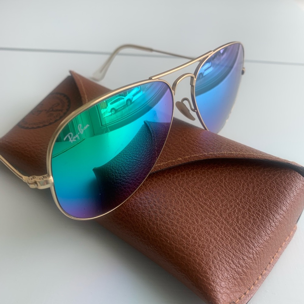 Ray-Ban aviator mirrored 58mm